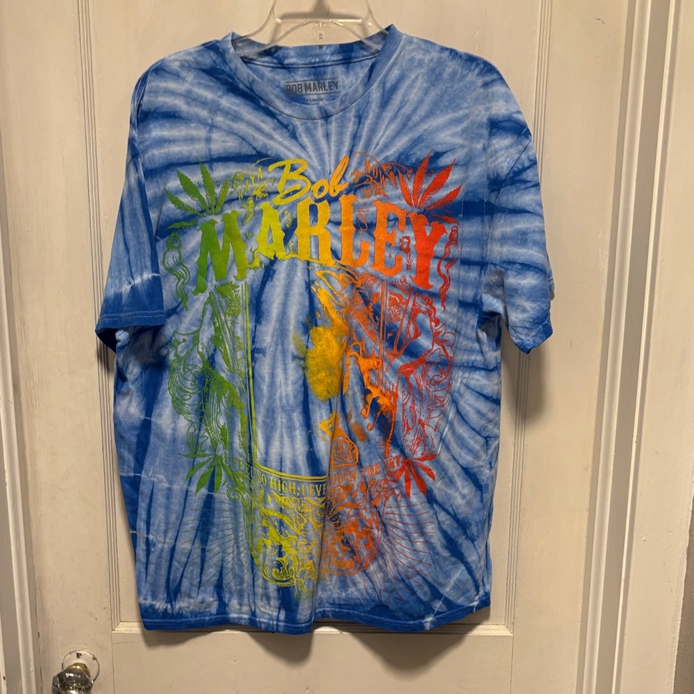 Bob Marley Tie-Dye T-Shirt X-Large Brand New Without Tags